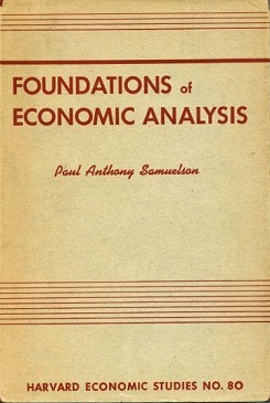 Foundations of Economic Analysis
